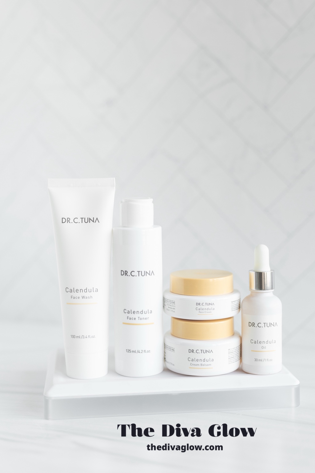 Dr. C. Tuna Calendula skincare collection
